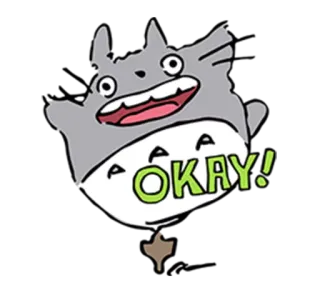 My Neighbor Totoro @Nekosticker telegram stickers