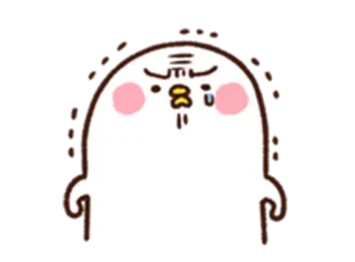 😠 3a096c65 Kreskówka, Ptak, Zły, Zły, Słodki telegram sticker