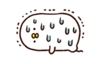 😓 b694e08a spocony, nerwowy, kawaii, słodki, kreskówka, zaniepokojony, zmartwiony telegram sticker