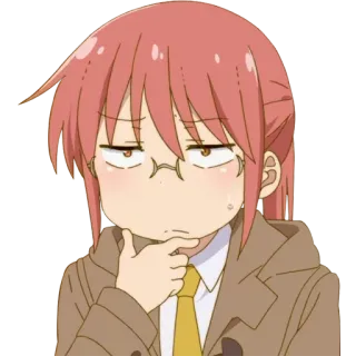🤔 328b10b7 Kobayashi Miss Kobayashi's Dragon Maid Anime, Denken, Kobayashi, Dragon Maid, Charakter telegram sticker