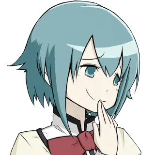 Anime Smug @Nekosticker telegram stickers