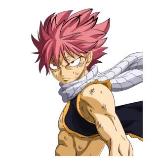 😠 7449f067 Natsu Dragneel Fairy Tail Anime, Fairy Tail, Natsu, Natsu Dragneel, Mago, Stregone whatsapp sticker