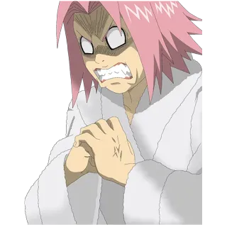 😠 c7aa32e0 Anime, Manga, Arrabbiato, Espressione, Capelli rosa whatsapp sticker