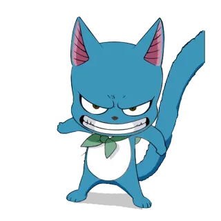angry anime @Nekosticker telegram stickers