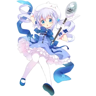 🏃 117d9cc3 Anime, Manga, Cô gái, Dễ thương, Kawaii, Chibi, Sticker telegram sticker