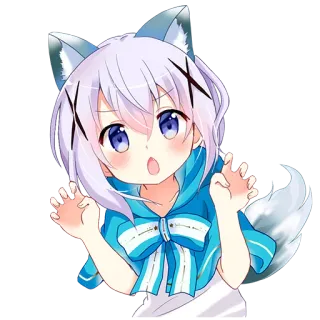 Gochuumon wa Usagi desu ka !  Ayaka telegram stickers