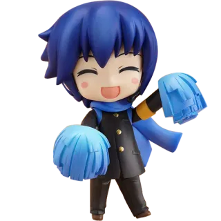 ✊ b32073ba Anime, Chibi, Figur, Spielzeug, Cheerleader telegram sticker