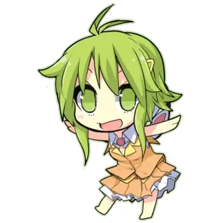 😃 45ce03ad Anime, Chibi, Schattig, Manga, Cartoon telegram sticker