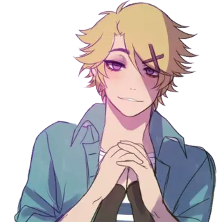 😈 02e4ae1f 707 (Luciel Choi) Mystic Messenger Anime, Personaggio, Gioco, Mystic Messenger, 707, Luciel Choi, Sticker telegram sticker