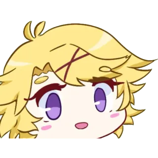 😀 717bdb73 Anime, Cartone animato, Carino, Chibi, Sticker telegram sticker