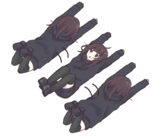 Menhera-chan. EN @Nekosticker telegram stickers