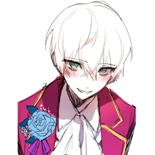 ☺️ 3d4f96c4 อนิเมะ, ภาพวาด, ตัวละคร, เด็กผู้ชาย, ภาพประกอบ, มังงะ, ศิลปะ telegram sticker