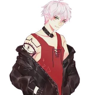 😊 8510a3ba อนิเมะ, ตัวละคร, ดิจิทัลอาร์ต, แฟชั่น, ภาพประกอบ telegram sticker