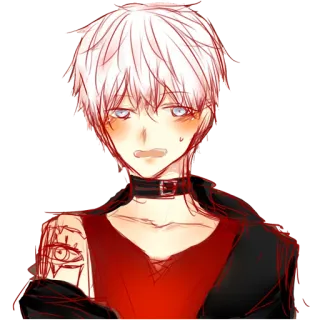 😳 b6a719f0 อนิเมะ, มังงะ, ศิลปะ, ภาพประกอบ, ตัวละคร telegram sticker