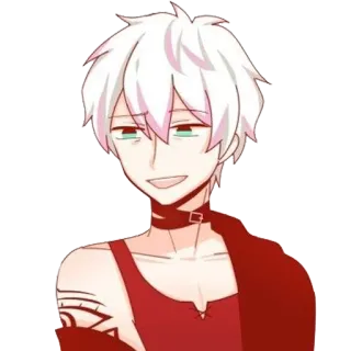 😏 c8e82fd8 อนิเมะ, ตัวละคร, การ์ตูน, ภาพประกอบ, ผู้ชาย telegram sticker