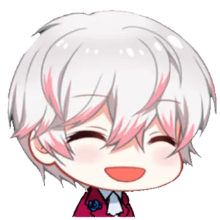 😊 e2b20864 อนิเมะ, มังงะ, การ์ตูน, น่ารัก, จิบิ, สติกเกอร์, มีความสุข telegram sticker