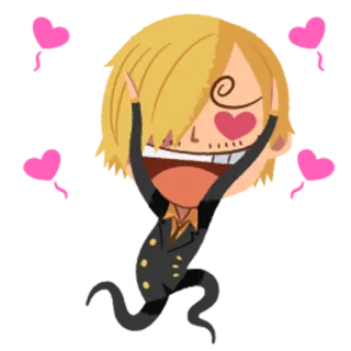 Animated ONE PIECE @Nekosticker whatsapp stickers