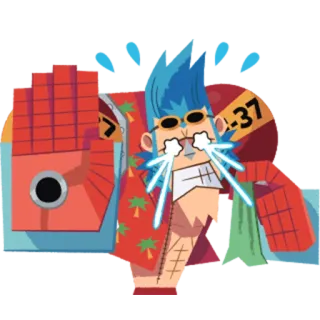 Animated ONE PIECE @Nekosticker whatsapp stickers