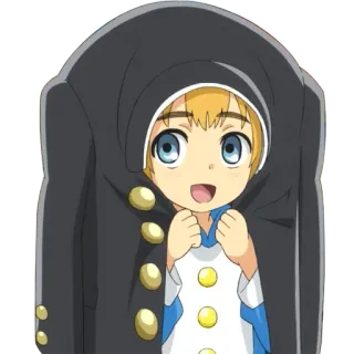 😃 0d6861ba Anime, Manga, Dessin animé, Enfant, Manteau telegram sticker