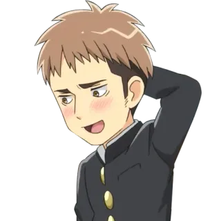 Attack on titan junior high @Nekosticker telegram stickers