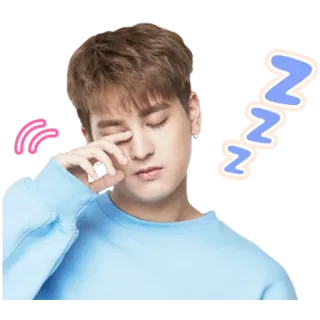 😪 24ad14bb ZZZ assonnato, dormire, stanco, zzz, sbadiglio telegram sticker