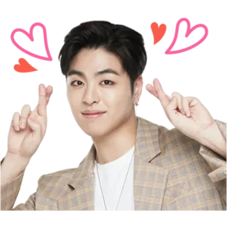 💖 40d0f10f persona, dita incrociate, desiderio, fortuna, asiatico telegram sticker