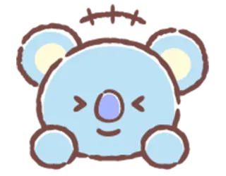 UNIVERSTAR BT21 @Nekosticker telegram stickers