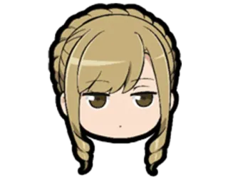 😒 4ea88096 Anime, Cartoon, Süß, Figur, Sticker whatsapp sticker