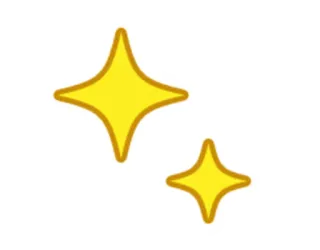 ✨ b6187ec6 Funkeln, Stern, Glanz, Glitzer, Hell whatsapp sticker