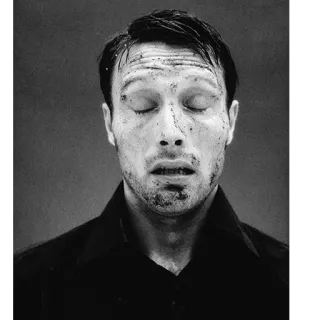 🤯 2b843273 인물 사진, 남자, 흑백, 얼굴, 감정 whatsapp sticker