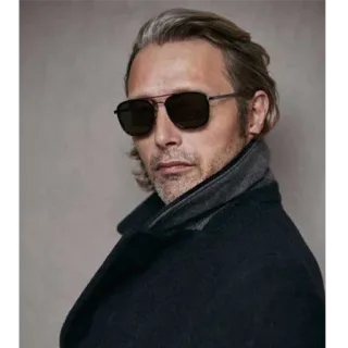 😎 d86b1b15 Mads Mikkelsen 배우, 유명인, 남자, 선글라스, 인물 사진 whatsapp sticker