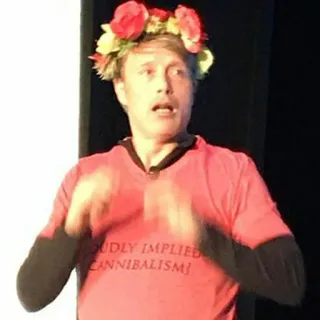 😃 ecc69af0 Hannibal Lecter Hannibal PROUDLY IMPLIED CANNIBALISM! 식인, 꽃관, TV 프로그램, 한니발, 매즈 미켈슨 whatsapp sticker