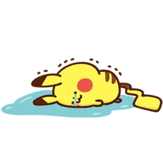 😭 aebac2a0 Pikachu pokemon, pikachu, sad, crying, emotional telegram sticker