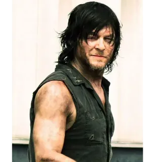 😉 f8bcc0d7 Daryl Dixon The Walking Dead Daryl Dixon, The Walking Dead, apocalipsis zombie, Norman Reedus whatsapp sticker