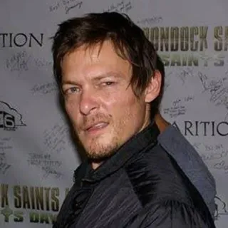 😒 ff8cc675 Norman Reedus Norman Reedus, actor, celebridad, The Walking Dead whatsapp sticker