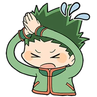 HUNTER×HUNTER @Nekosticker whatsapp stickers