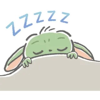 😴 6700e018 ZZZZZ dormir, dormindo, zzzz, cansado, fofo, desenho animado telegram sticker