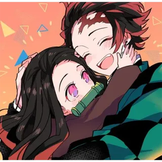 Demon slayer @Nekosticker whatsapp stickers