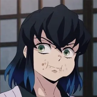 😗 88ec2c9b Inosuke Hashibira Demon Slayer Anime, Demon Slayer, Inosuke Hashibira, Drôle, Dessin animé, Personnage whatsapp sticker