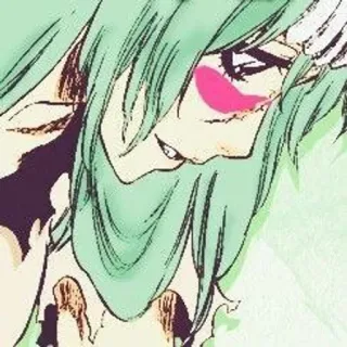 👼 4b03865e Anime, Manga, Groen haar, Fantasy, Personage telegram sticker
