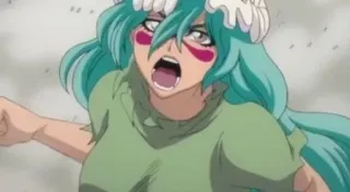 👼 cfce7b31 Neliel Tu Oderschvank Bleach Anime, Bleach, Neliel, Karakter, Schreeuwend, Manga telegram sticker