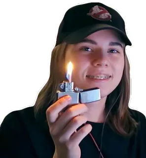 🔥 74755c13 打火机, 火焰, 火, 人, 女人, 芝宝 telegram sticker