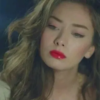 🙁 ab65f0f5 donna, ritratto, bellezza, trucco, femmina, persona telegram sticker