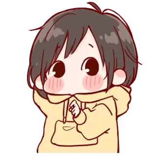 🍬 7863f944 anime, cartoon, cute, character, chibi whatsapp sticker