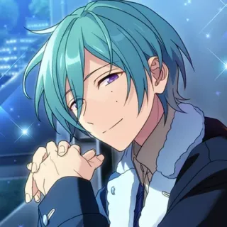 🥰 5982ee0b Anime, Karakter, Potret, Tersenyum whatsapp sticker