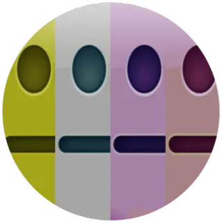 Neutral 😐 whatsapp stickers