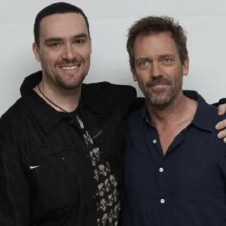 👥 9833c6ce mannen, beroemdheden, portret, vriendschap telegram sticker