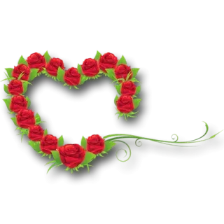 💞 5a538d06 Herz, Rosen, Blume, Liebe, Romantisch, Blumenmuster, Valentinstag telegram sticker