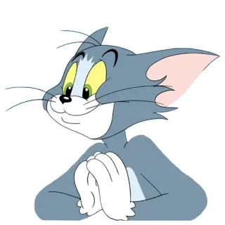 🙏 fbe07918 Tom Cat Tom and Jerry การ์ตูน, แมว, แอนิเมชัน, ตัวละคร, มีม, วางแผน, ยิ้มเยาะ telegram sticker