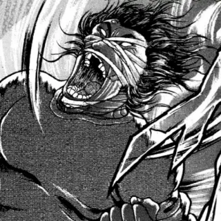 🥵 e774fcc6 Anime, Manga, Gevecht, Woede, Martial Arts, Baki, Krijger telegram sticker